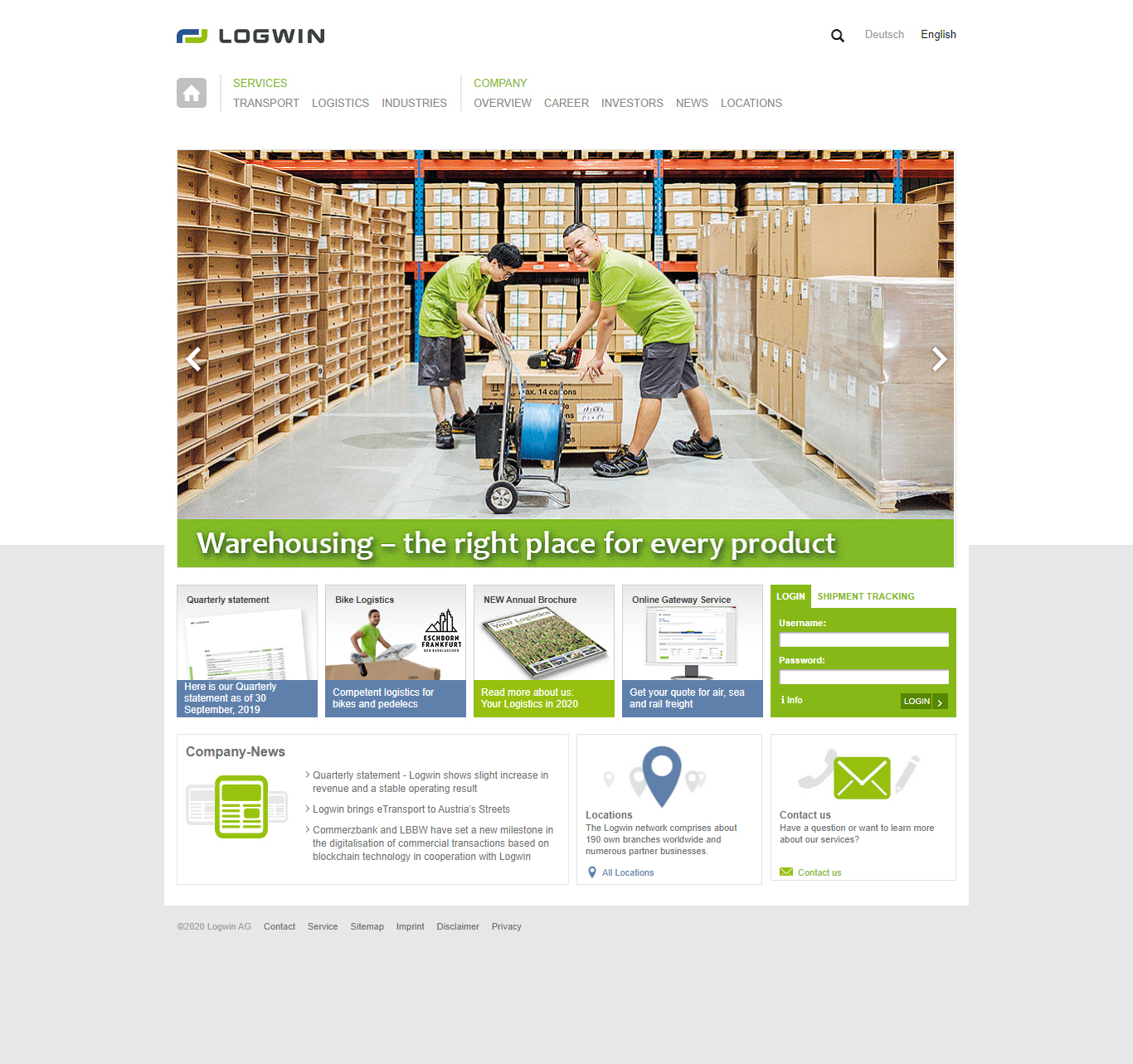 logwin logistics